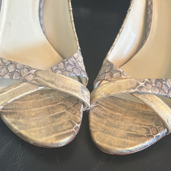 Miu Miu Genuine Python leather heels, Sz 36 - Picture 9 of 9